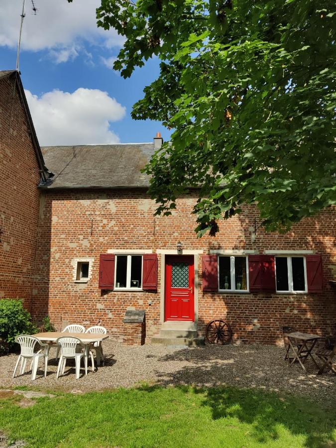 Uw Eigen Boerderij Bij Le Moulin De La Place Hargicourt Eksteriør billede